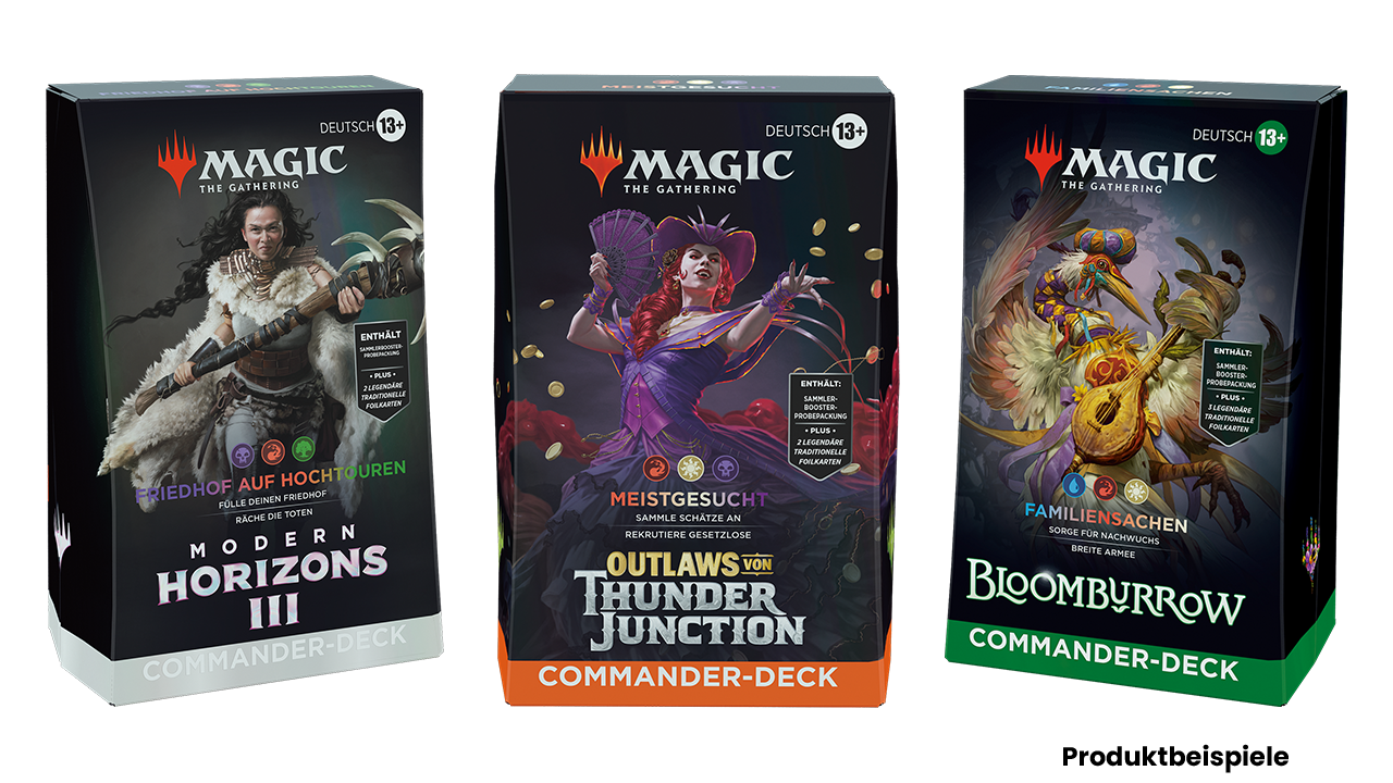 Magic The Gathering Trading Cards - Informationen zu den verfügbaren Commander Decks - jetzt bei GameStop kaufen