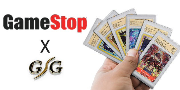 GameStop Deutschland Partnerschaft mit GSG (Gold Standart Grading) für Trading Card Grading-Service